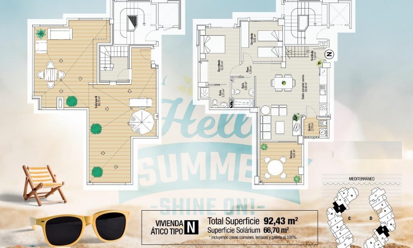 New Build - Penthouse - La Manga del Mar Menor - La Manga