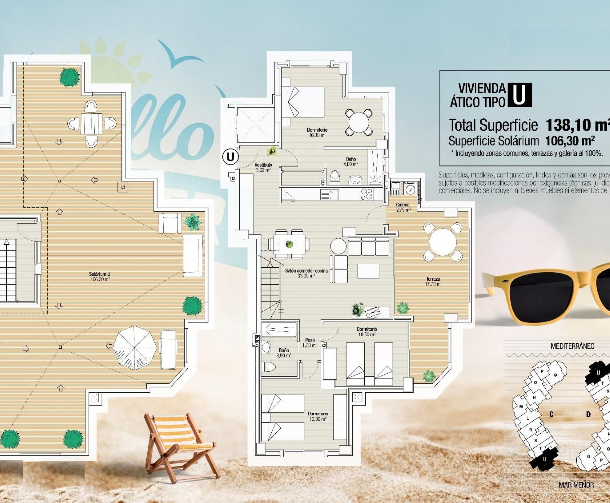 New Build - Penthouse - La Manga del Mar Menor - La Manga