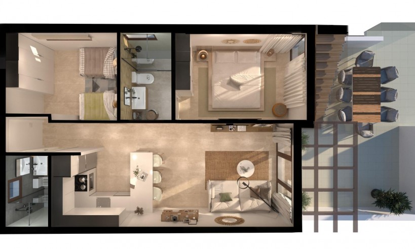 New Build - Apartment - Vera - Vera Playa