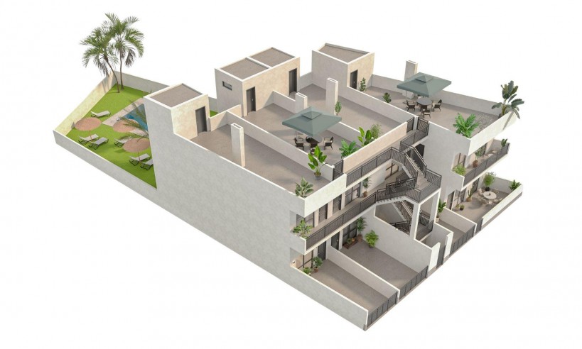 New Build - Bungalow - Hondon de las Nieves - La Canalosa