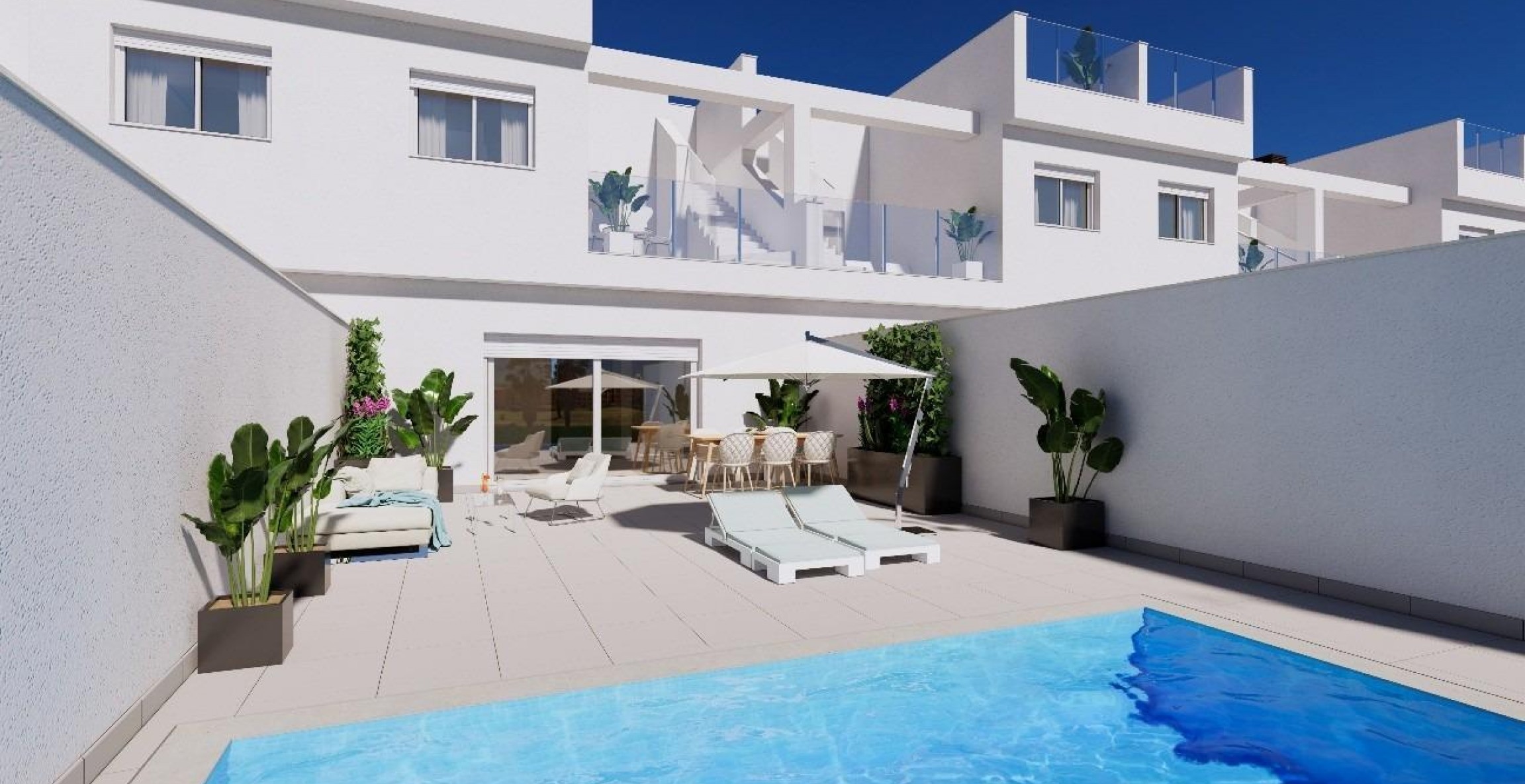 New Build - Town House - Los Alcázares - Serena Golf