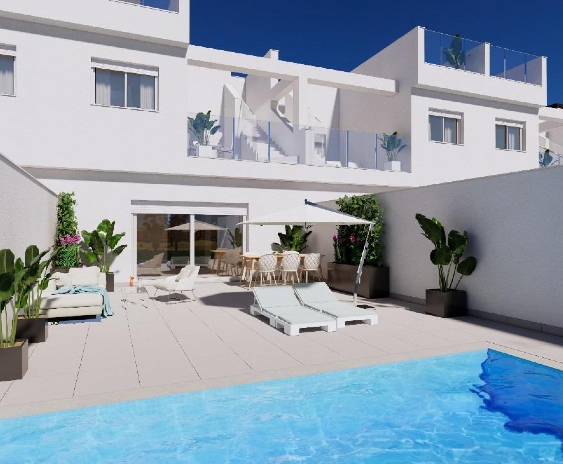 New Build - Town House - Los Alcázares - Serena Golf
