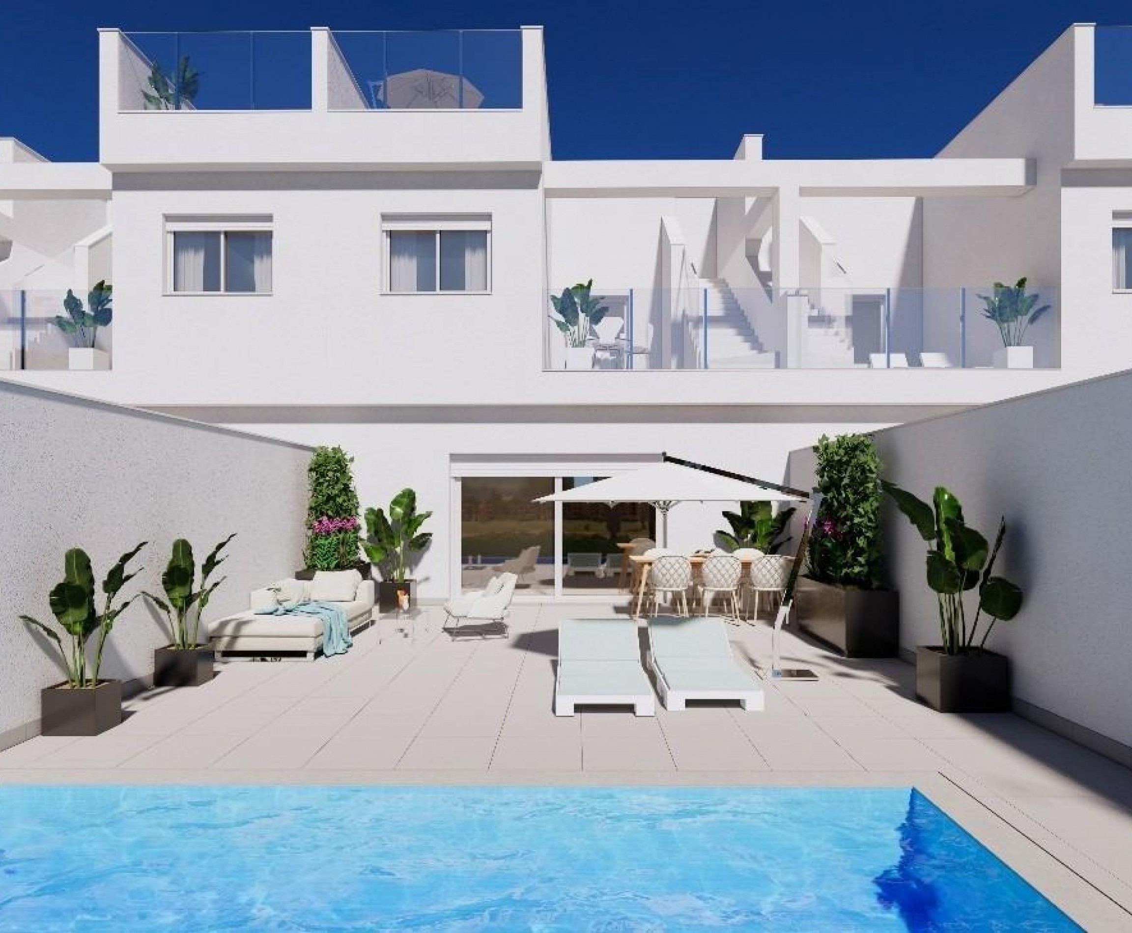 New Build - Town House - Los Alcázares - Serena Golf