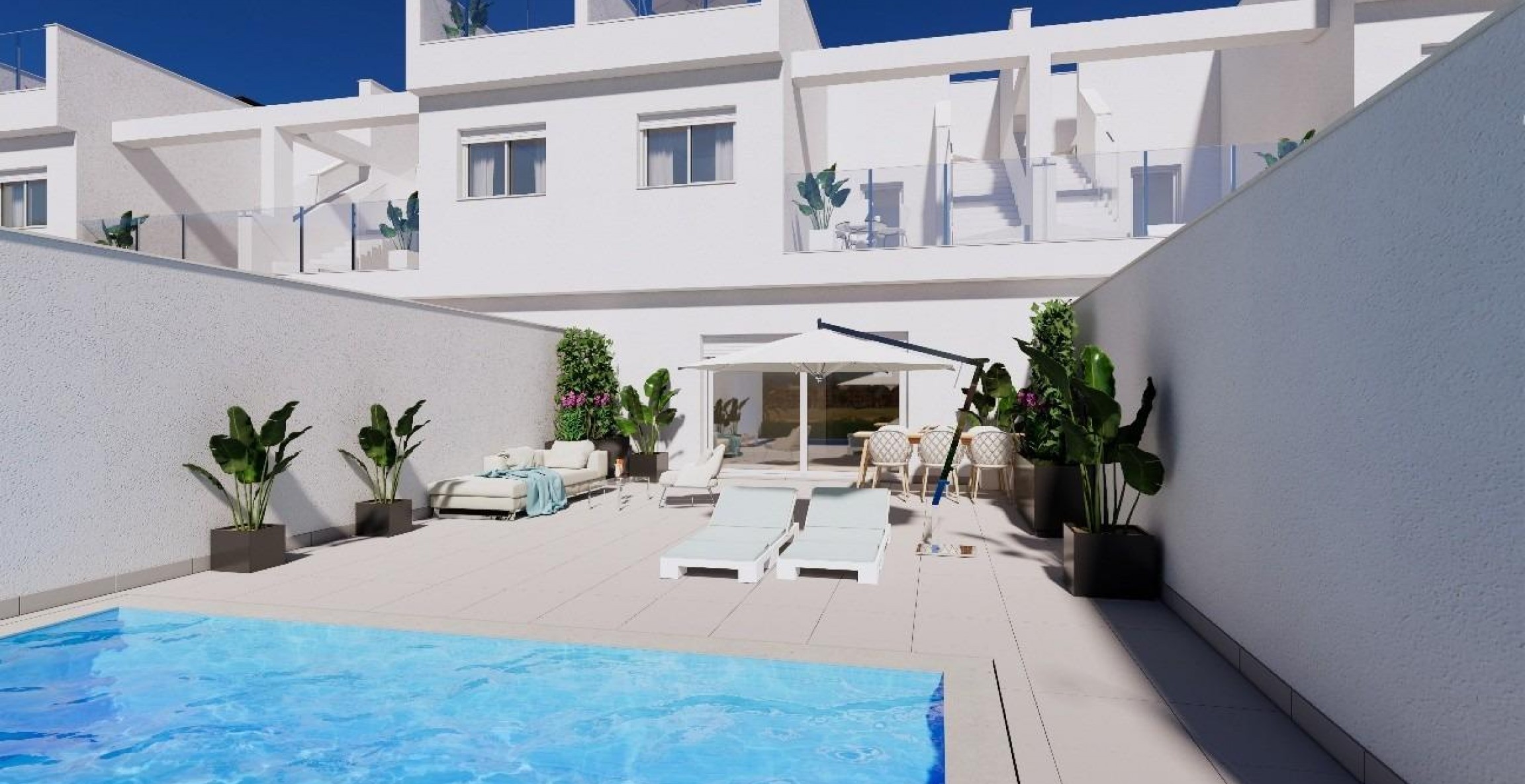 New Build - Town House - Los Alcázares - Serena Golf