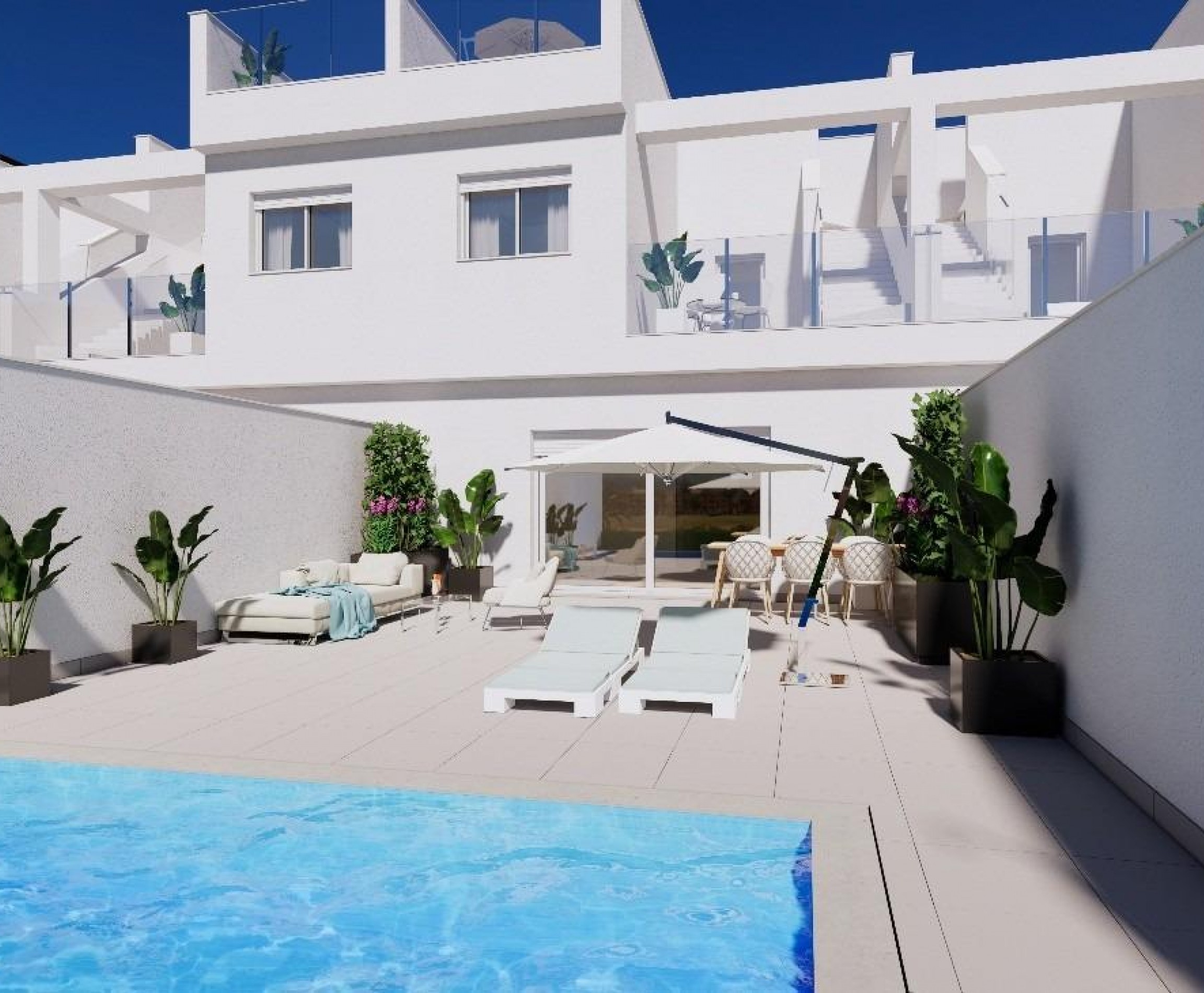 New Build - Town House - Los Alcázares - Serena Golf
