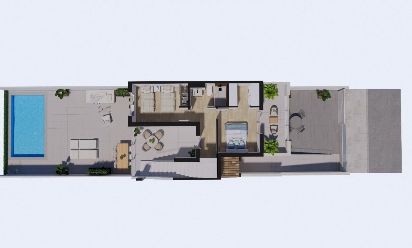 New Build - Town House - Los Alcázares - Serena Golf