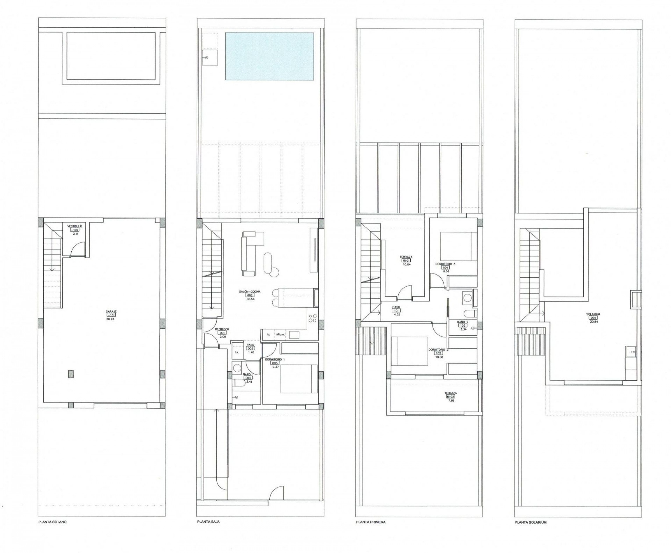 New Build - Town House - Los Alcázares - Serena Golf