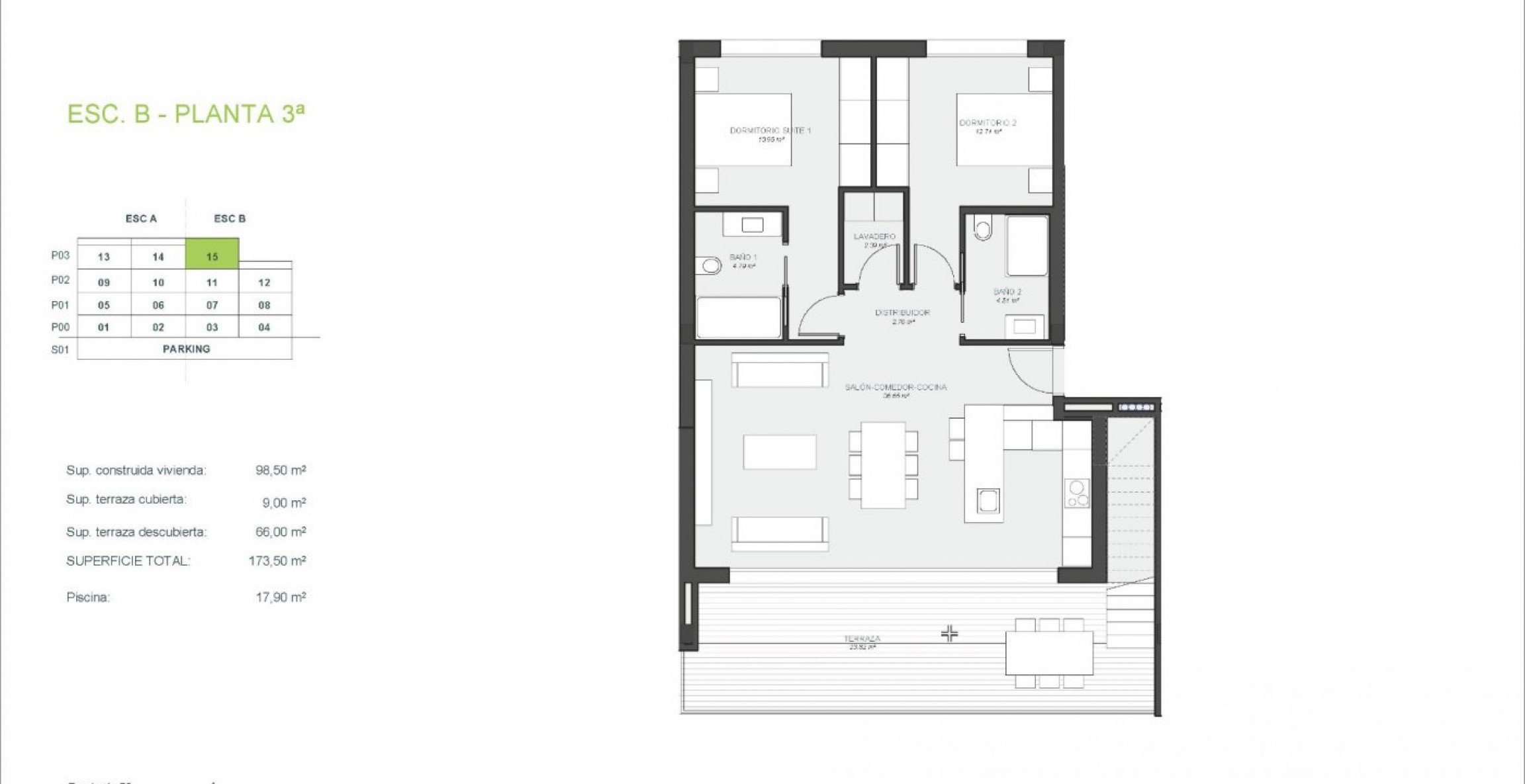 New Build - Penthouse - Orihuela - Las Colinas Golf