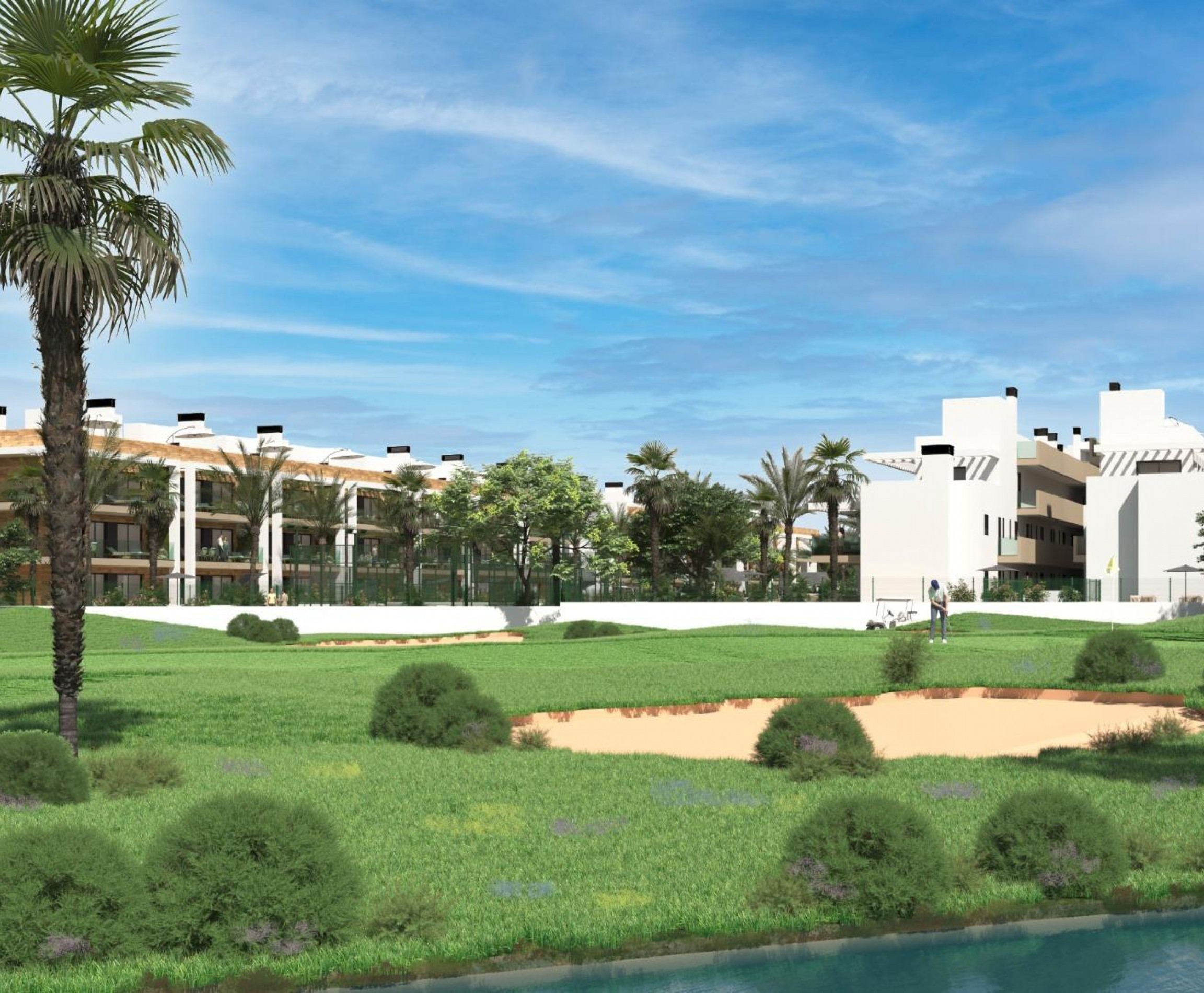 New Build - Apartment - Los Alcázares - La Serena Golf