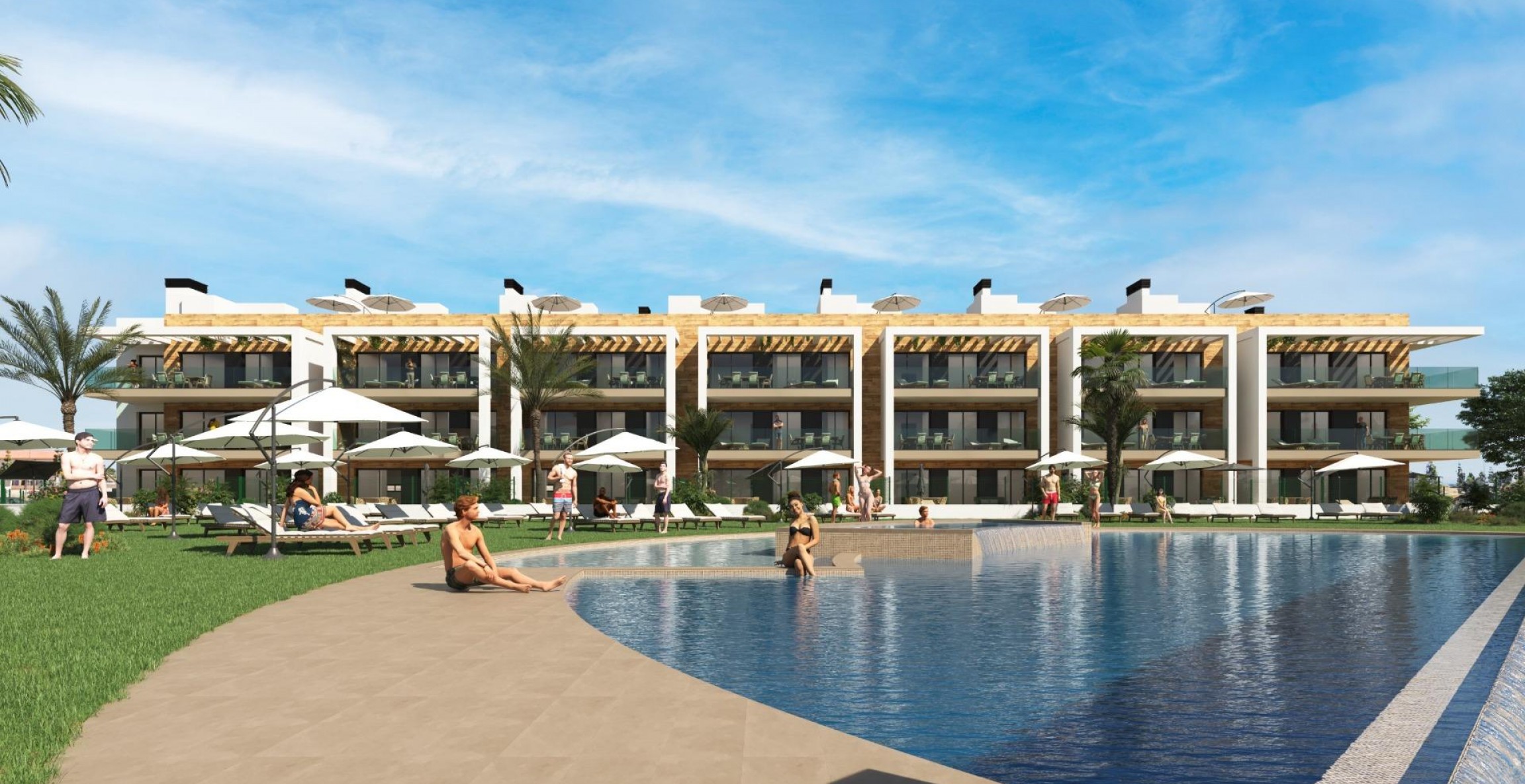 New Build - Apartment - Los Alcázares - La Serena Golf