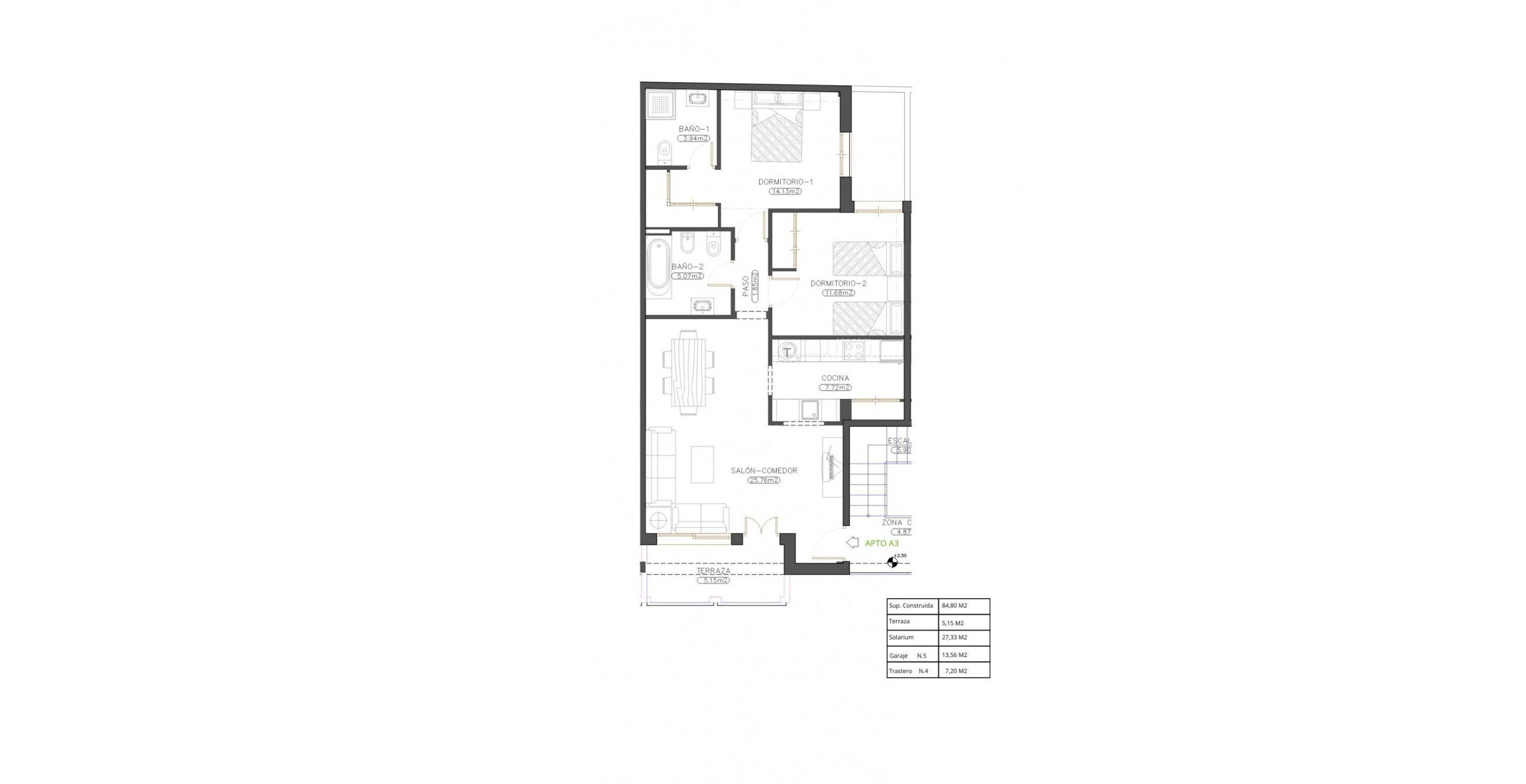 New Build - Penthouse - Cuevas Del Almanzora - Herrerias