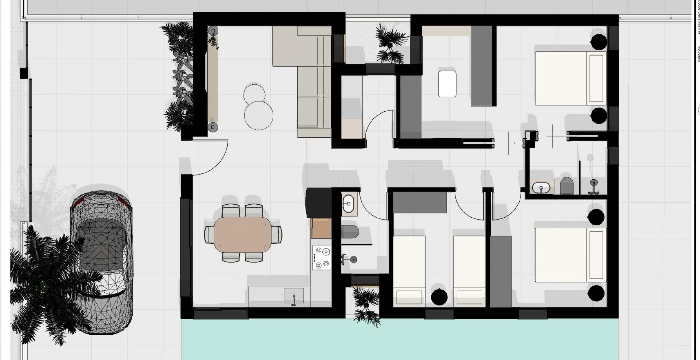 New Build - Villa - Benijofar - Urb. Monteazul
