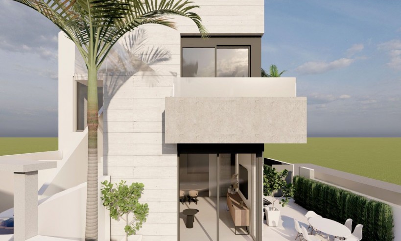 New Build - Bungalow - Pilar de la Horadada - Zona Pueblo