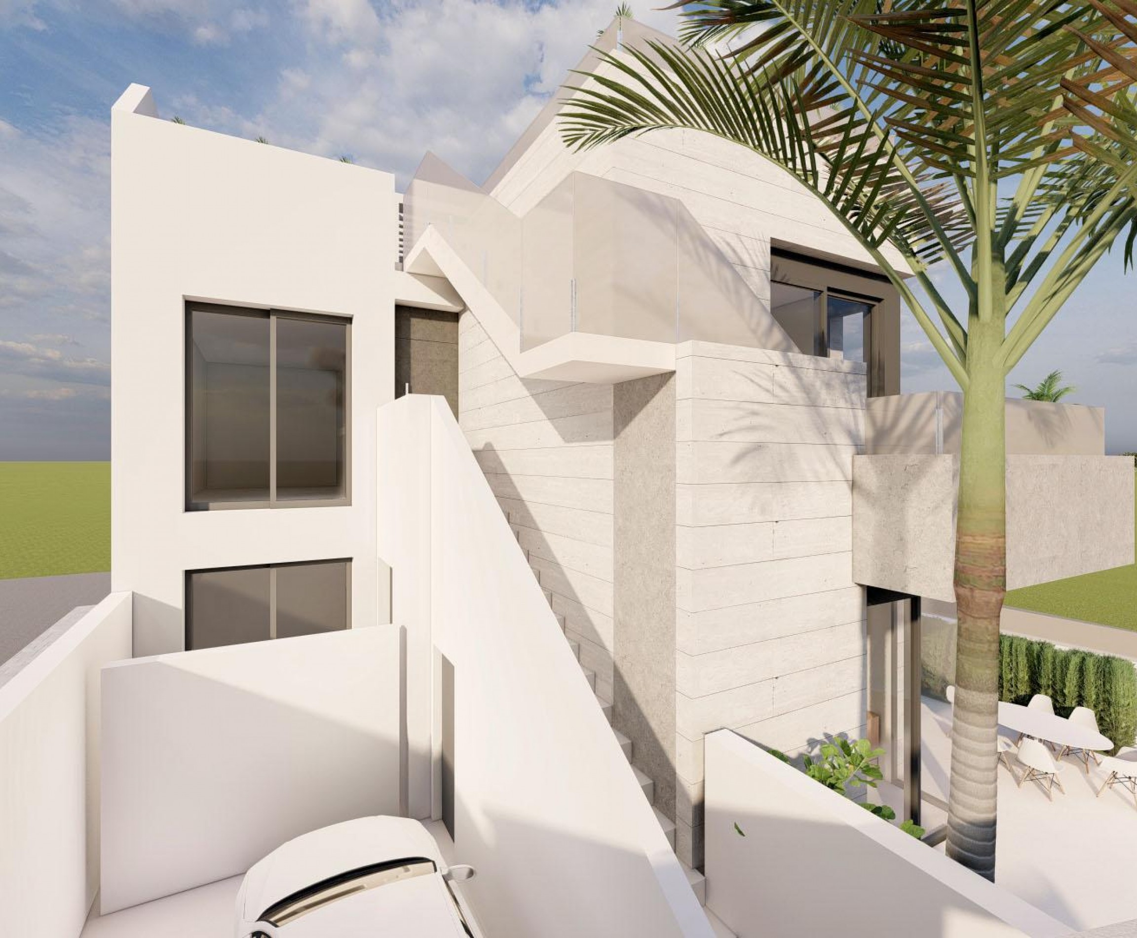 New Build - Bungalow - Pilar de la Horadada - Zona Pueblo