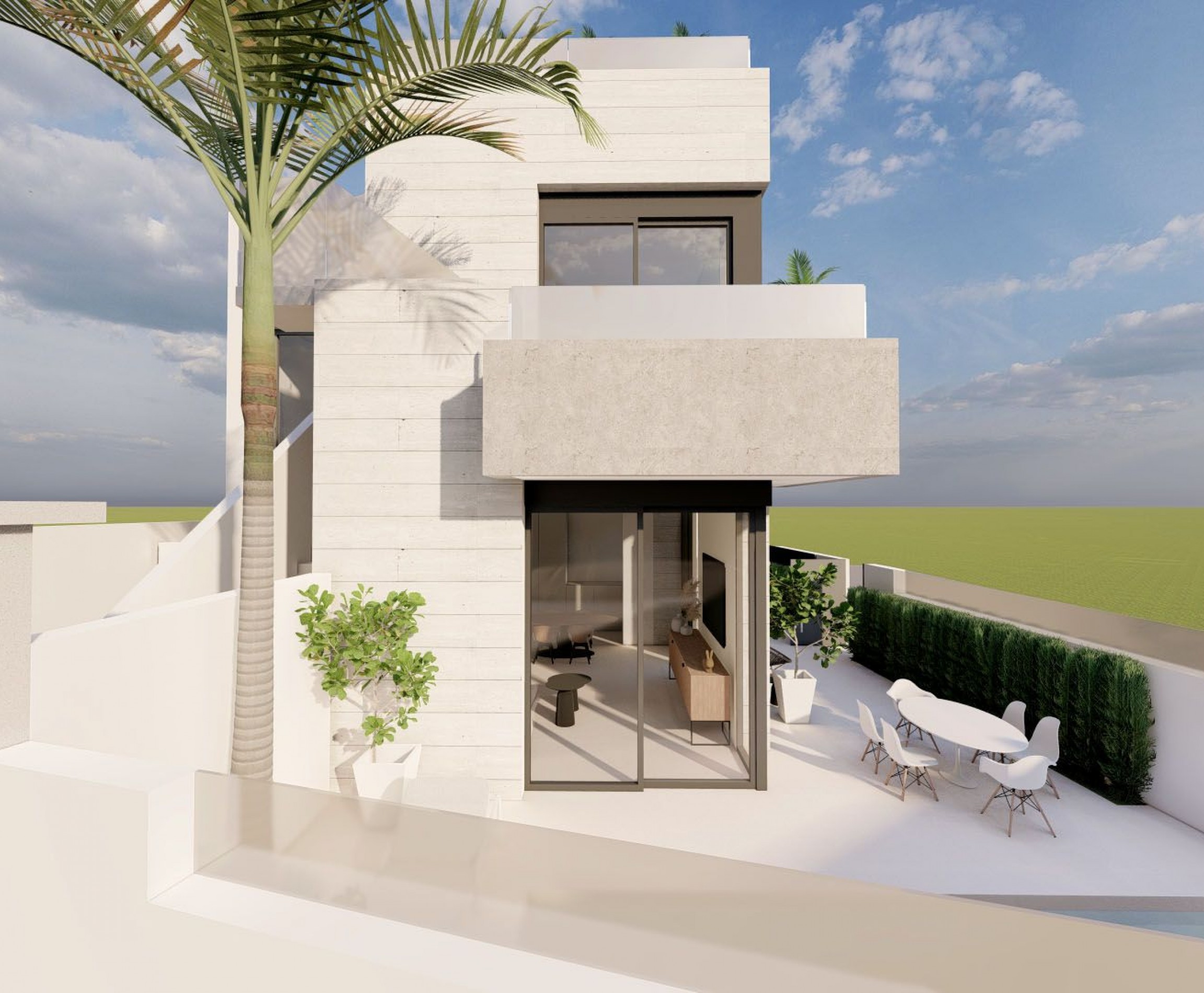 New Build - Bungalow - Pilar de la Horadada - Zona Pueblo