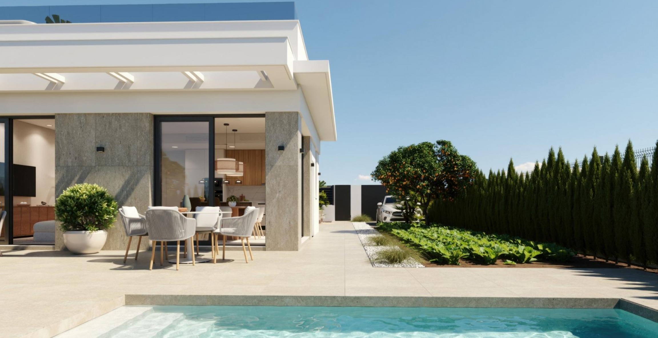 New Build - Villa - Fuente Álamo - Hacienda Del Álamo Golf