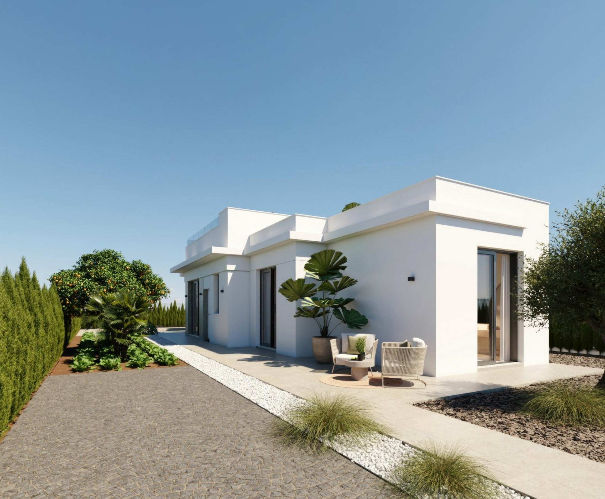 New Build - Villa - Fuente Álamo - Hacienda Del Álamo Golf