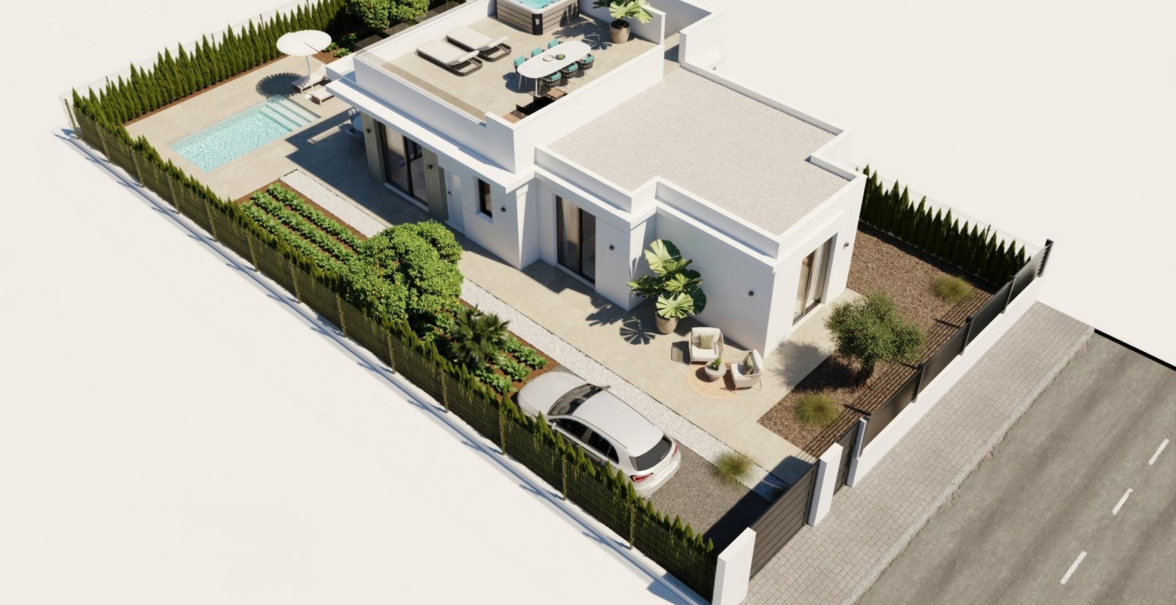 New Build - Villa - Fuente Álamo - Hacienda Del Álamo Golf