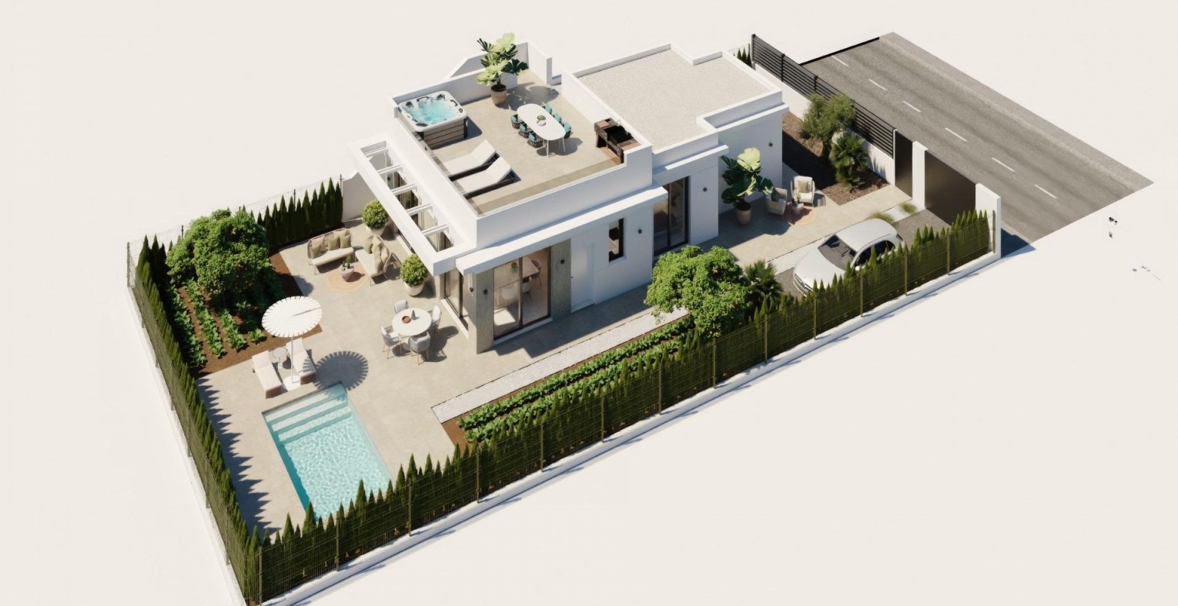 New Build - Villa - Fuente Álamo - Hacienda Del Álamo Golf