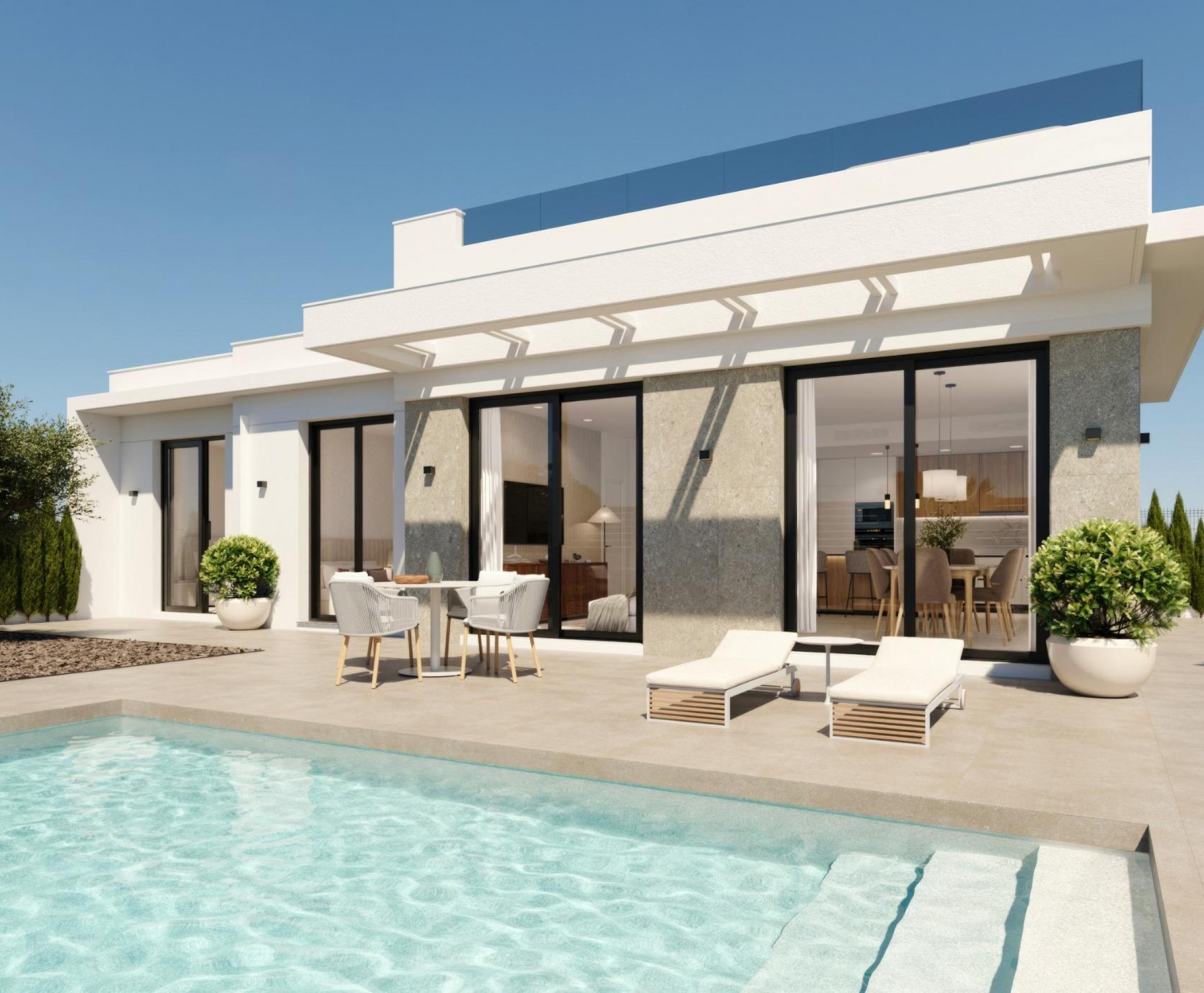 Villa - Nueva construcción  - Fuente Álamo - Hacienda Del Álamo Golf