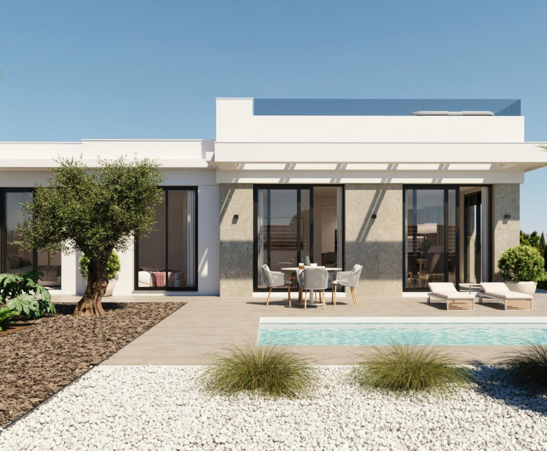 Nueva construcción  - Villa - Fuente Álamo - Hacienda Del Álamo Golf