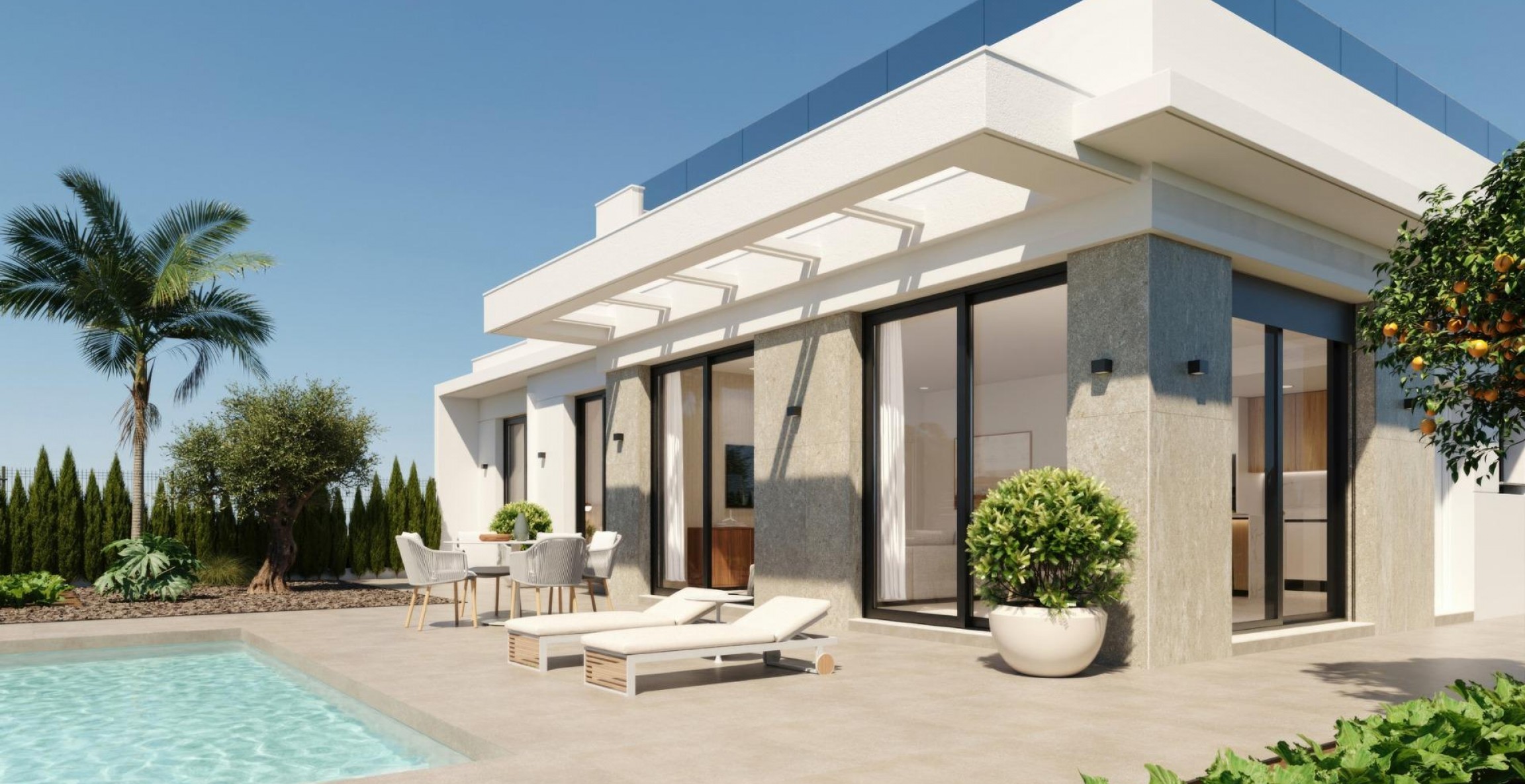 Nueva construcción  - Villa - Fuente Álamo - Hacienda Del Álamo Golf