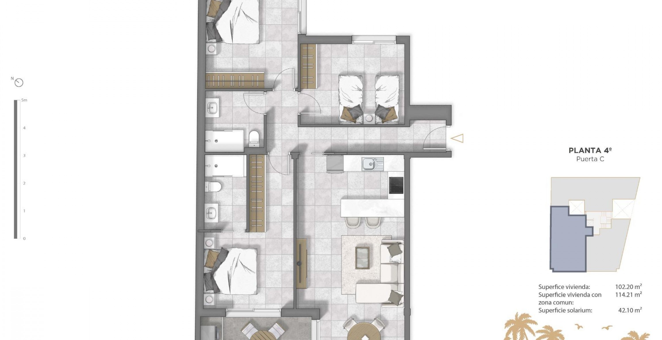 Nybyggnation - Takvåning - Guardamar del Segura - Pueblo