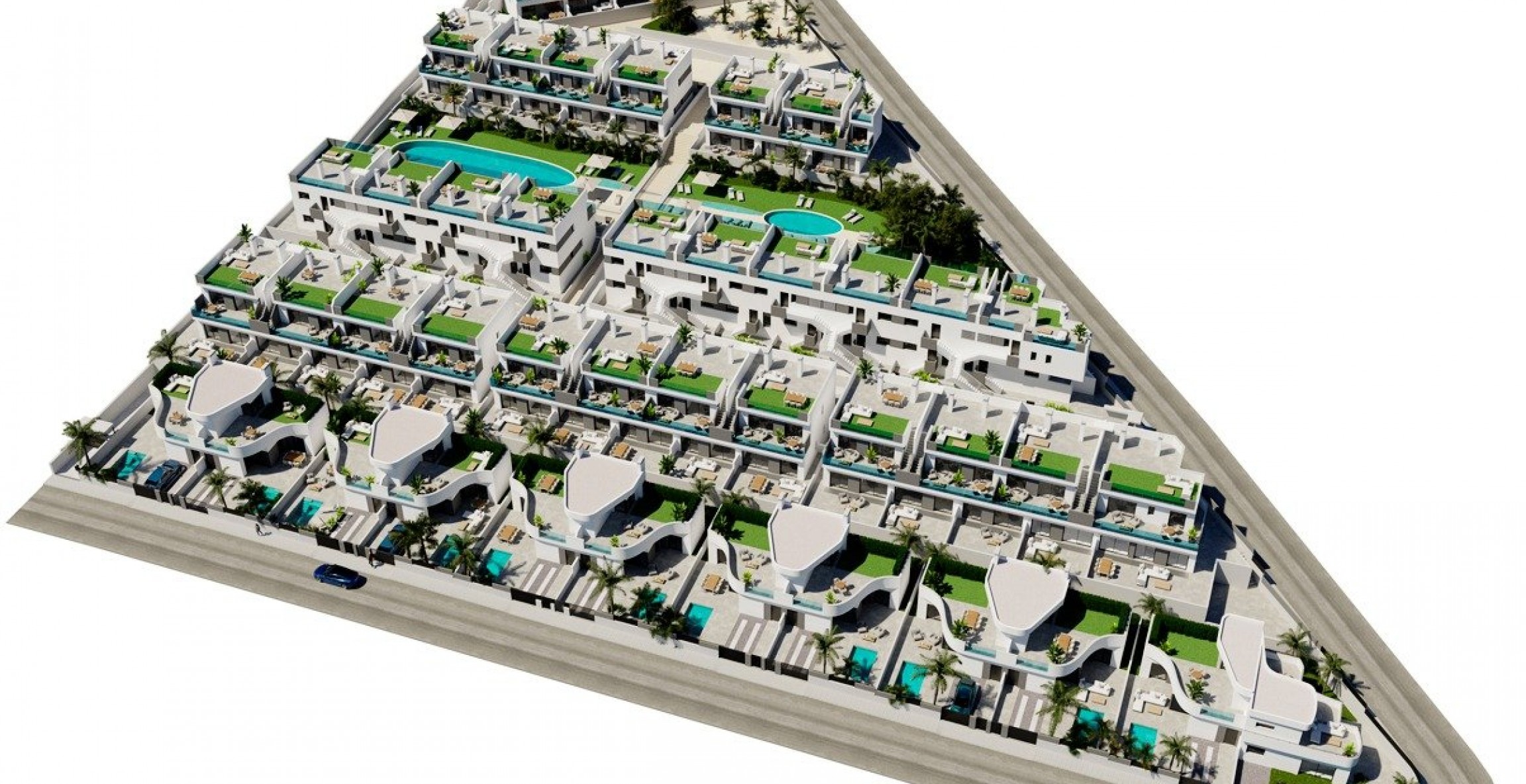 New Build - Bungalow - Torrevieja - Lago Jardín II