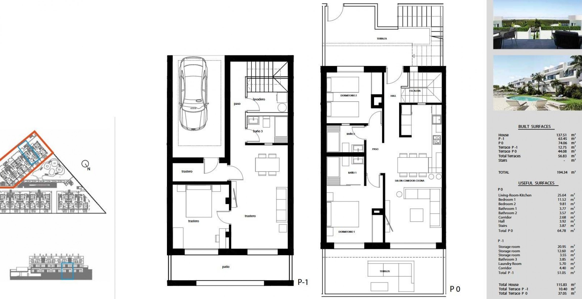 New Build - Bungalow - Torrevieja - Lago Jardín II