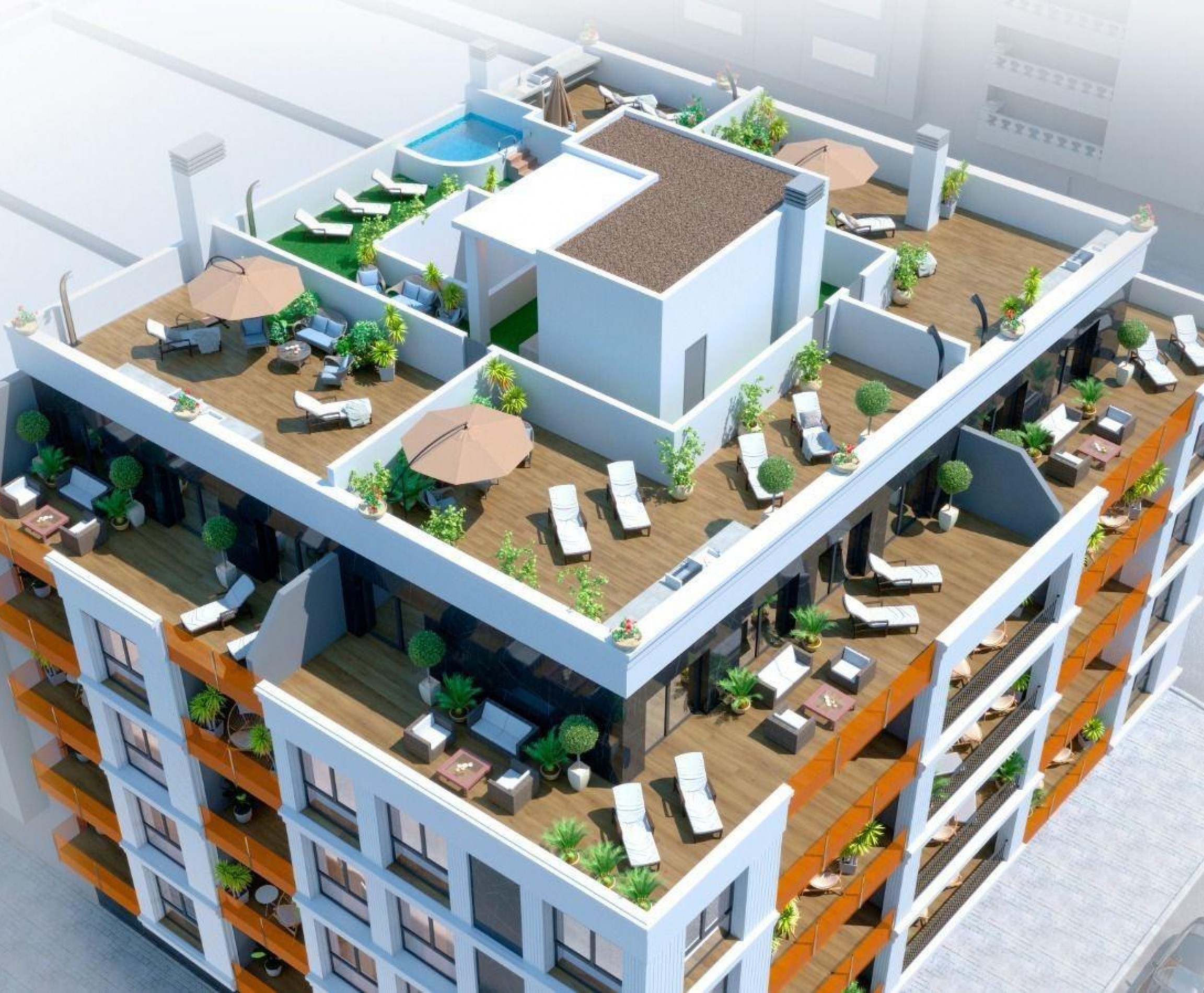 Nybyggnation - Apartment - Torrevieja - Parque de las Naciones