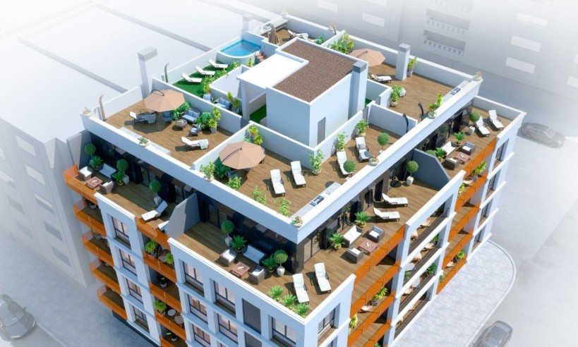 Nybyggnation - Apartment - Torrevieja - Parque de las Naciones