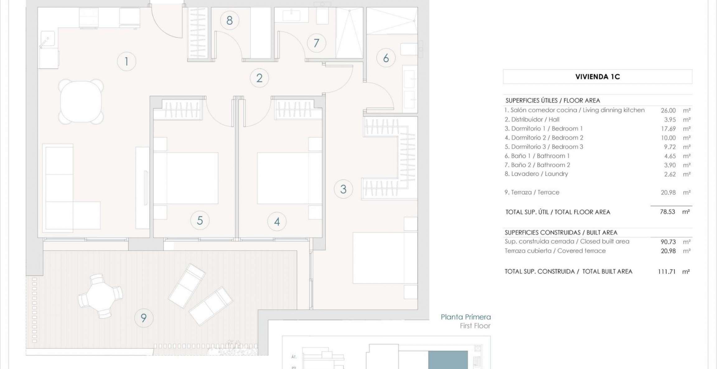 New Build - Apartment - Benijofar - Pueblo