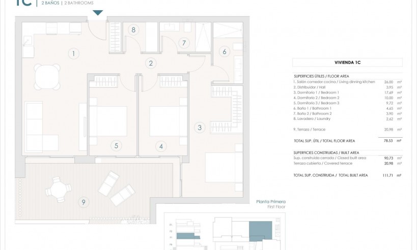 New Build - Apartment - Benijofar - Pueblo