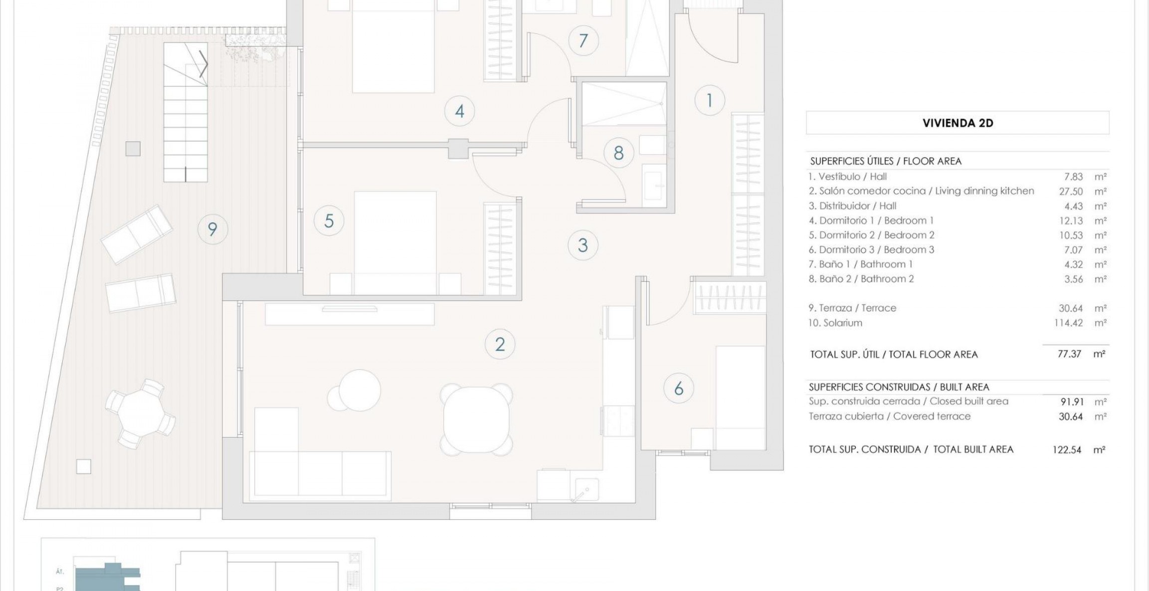 Nybyggnation - Takvåning - Benijofar - Pueblo