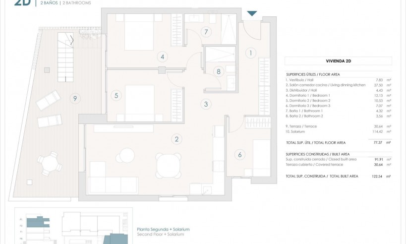 Nybyggnation - Takvåning - Benijofar - Pueblo