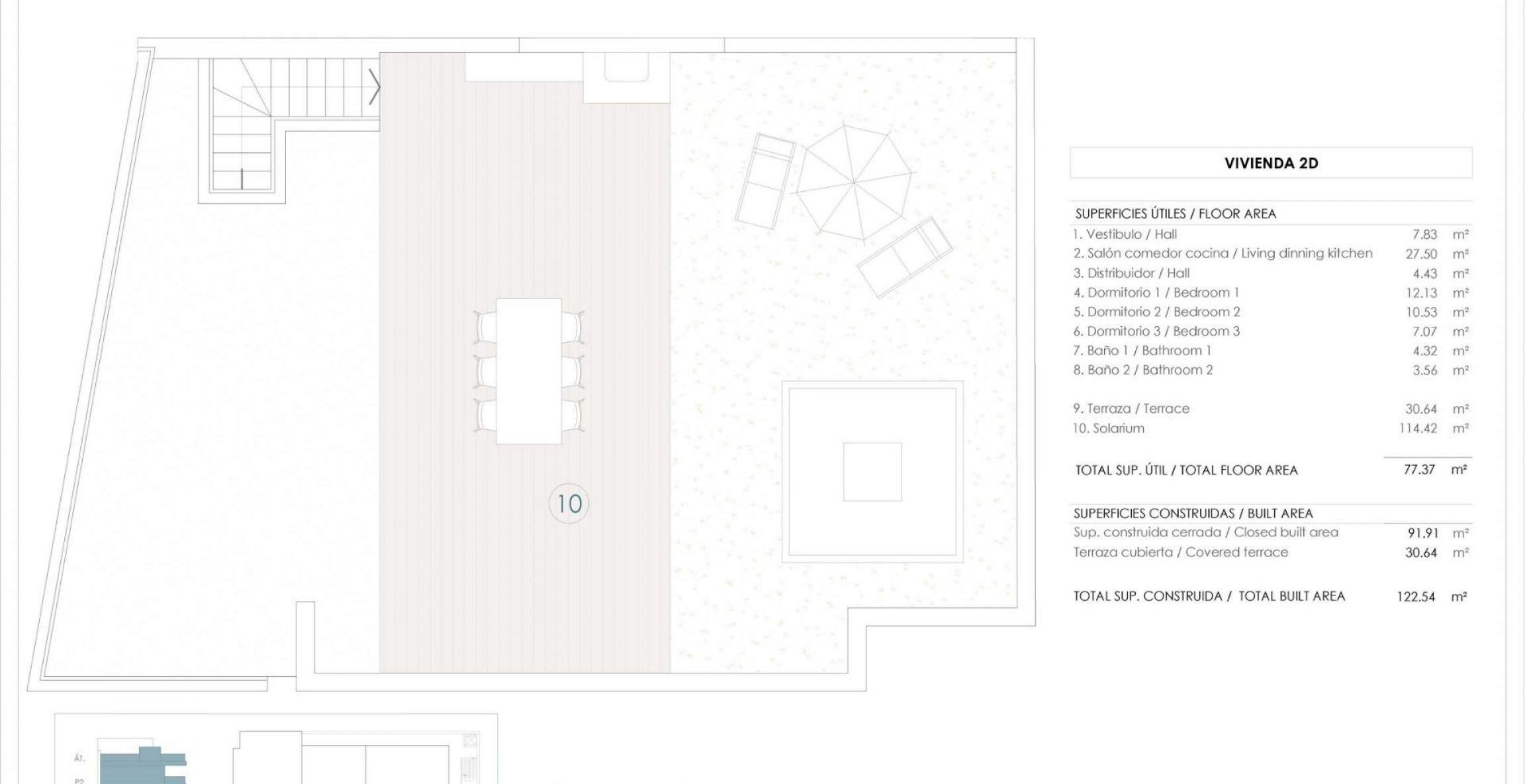 Nybyggnation - Takvåning - Benijofar - Pueblo