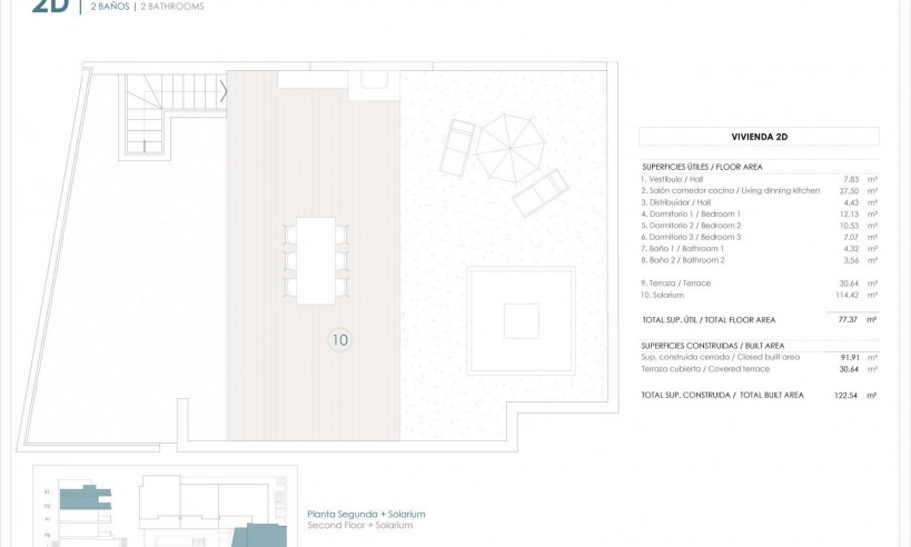 Nybyggnation - Takvåning - Benijofar - Pueblo