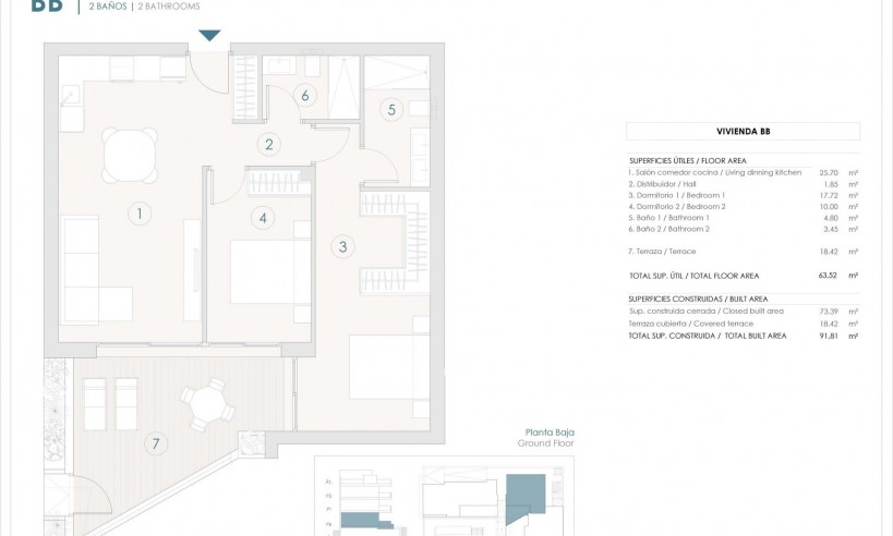 New Build - Apartment - Benijofar - Pueblo