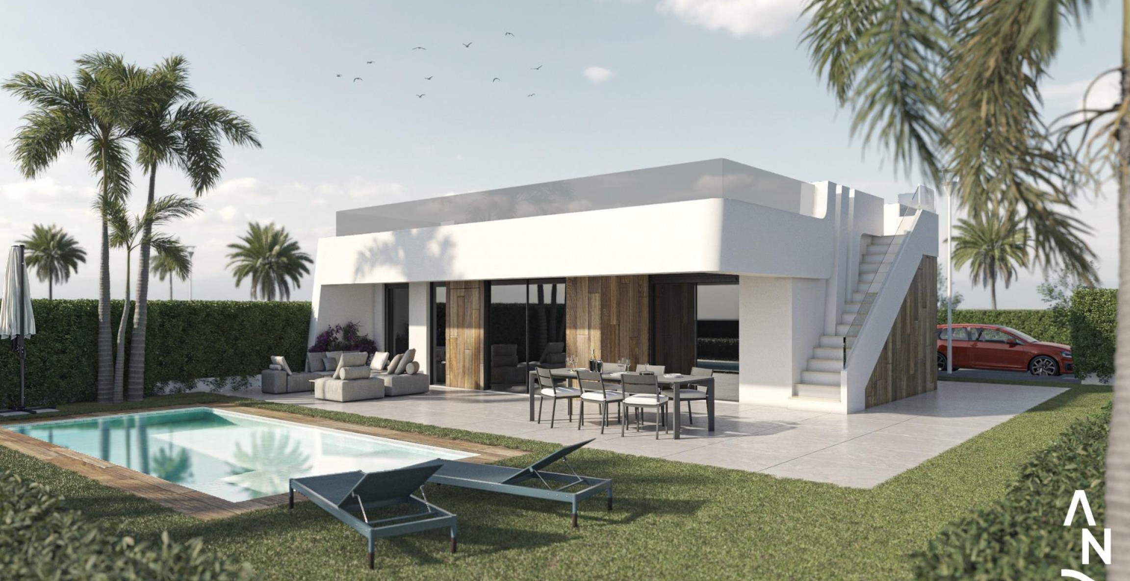 New Build - Villa - Alhama De Murcia - Condado De Alhama