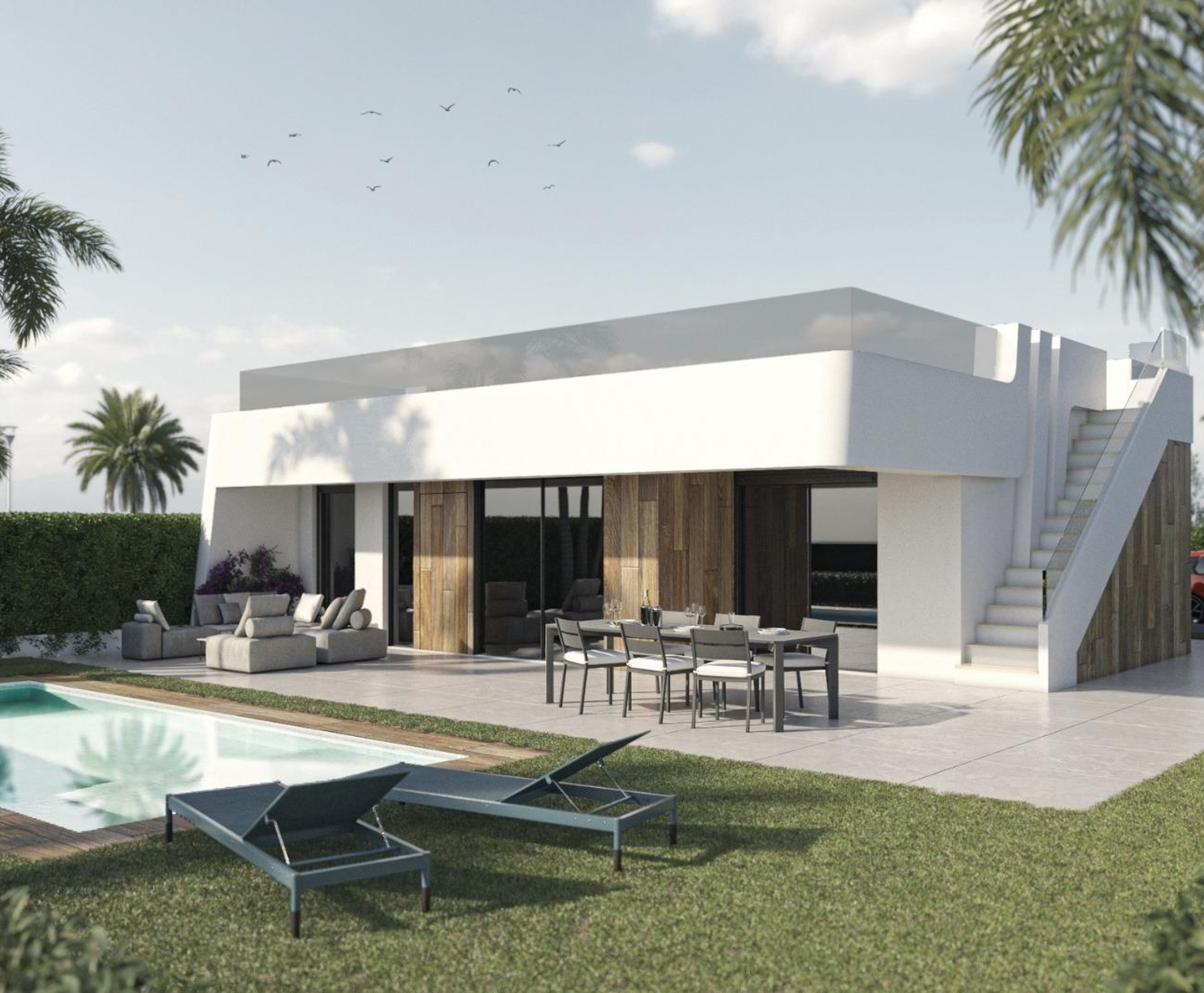 New Build - Villa - Alhama De Murcia - Condado De Alhama