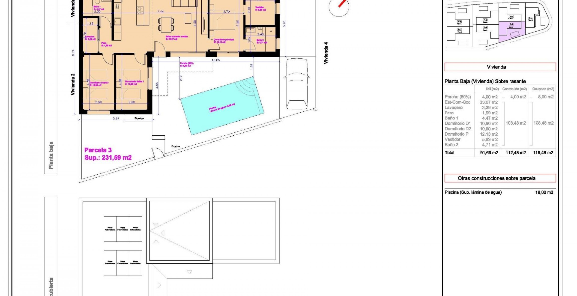 New Build - Quad House - Daya Nueva - Centro