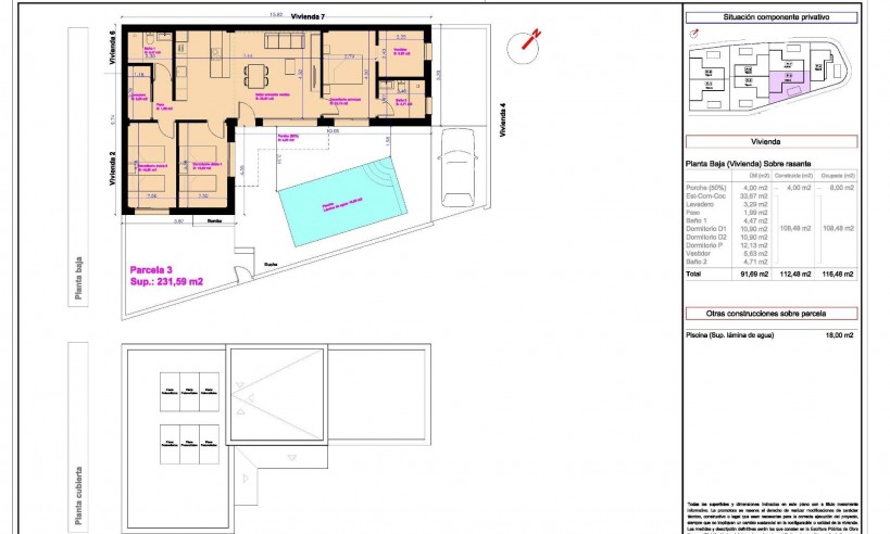 New Build - Quad House - Daya Nueva - Centro