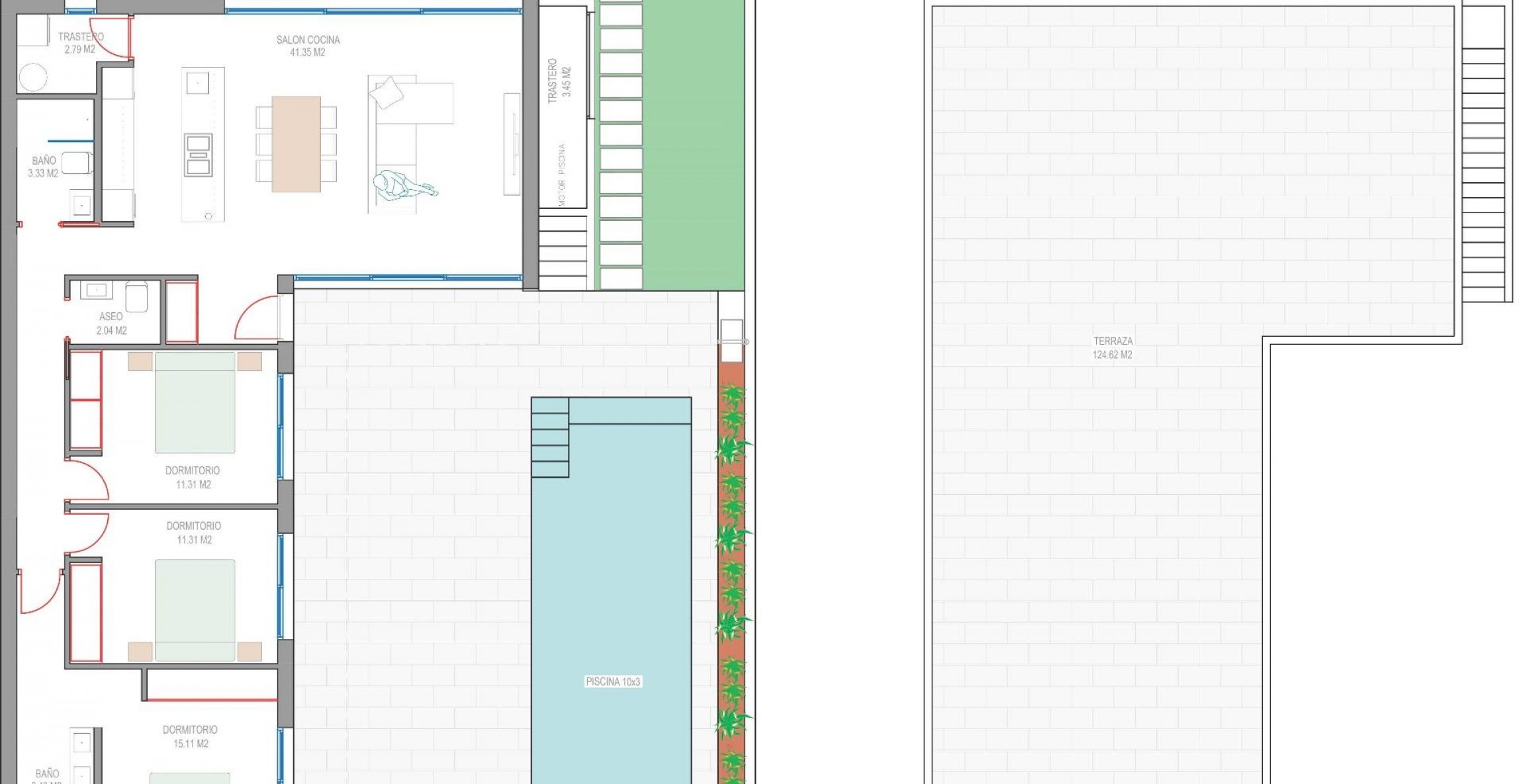 New Build - Villa - Los Alcázares - Serena Golf