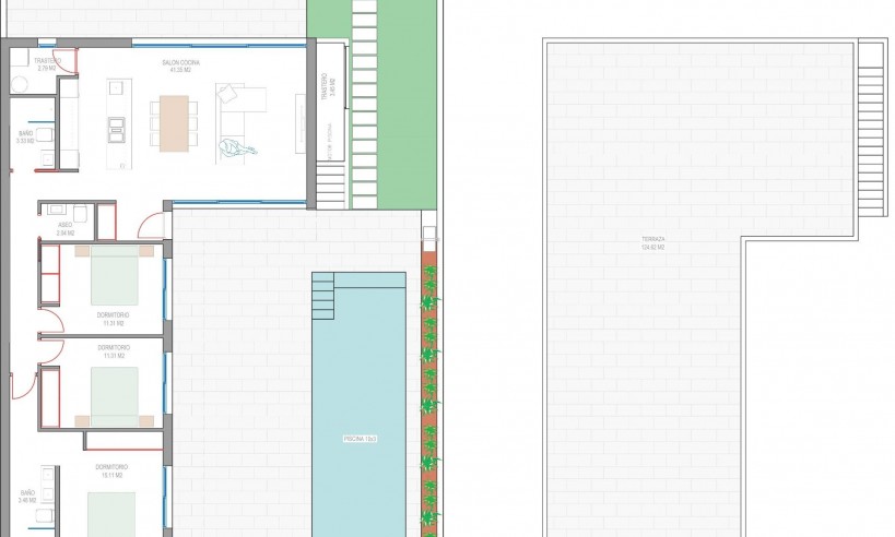New Build - Villa - Los Alcázares - Serena Golf