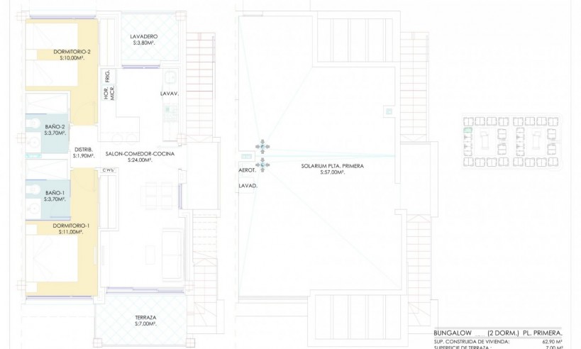 New Build - Bungalow - Torrevieja - Los Balcones