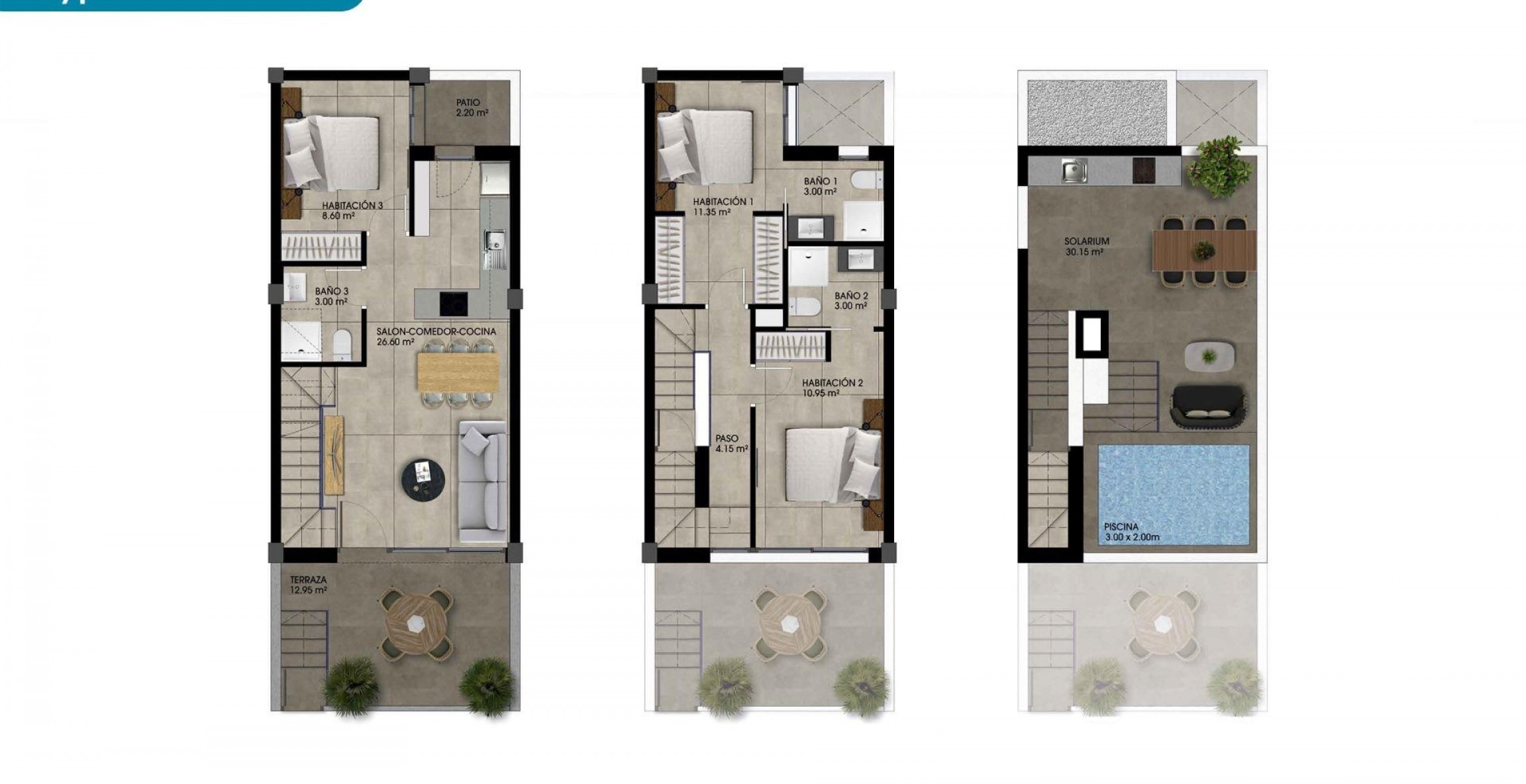 New Build - Town House - Dolores - Sector 2