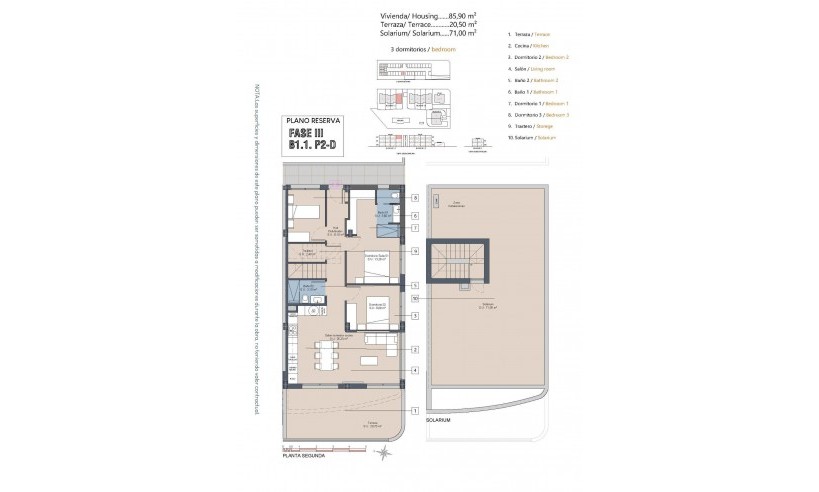New Build - Penthouse - Los Alcázares - La Serena Golf