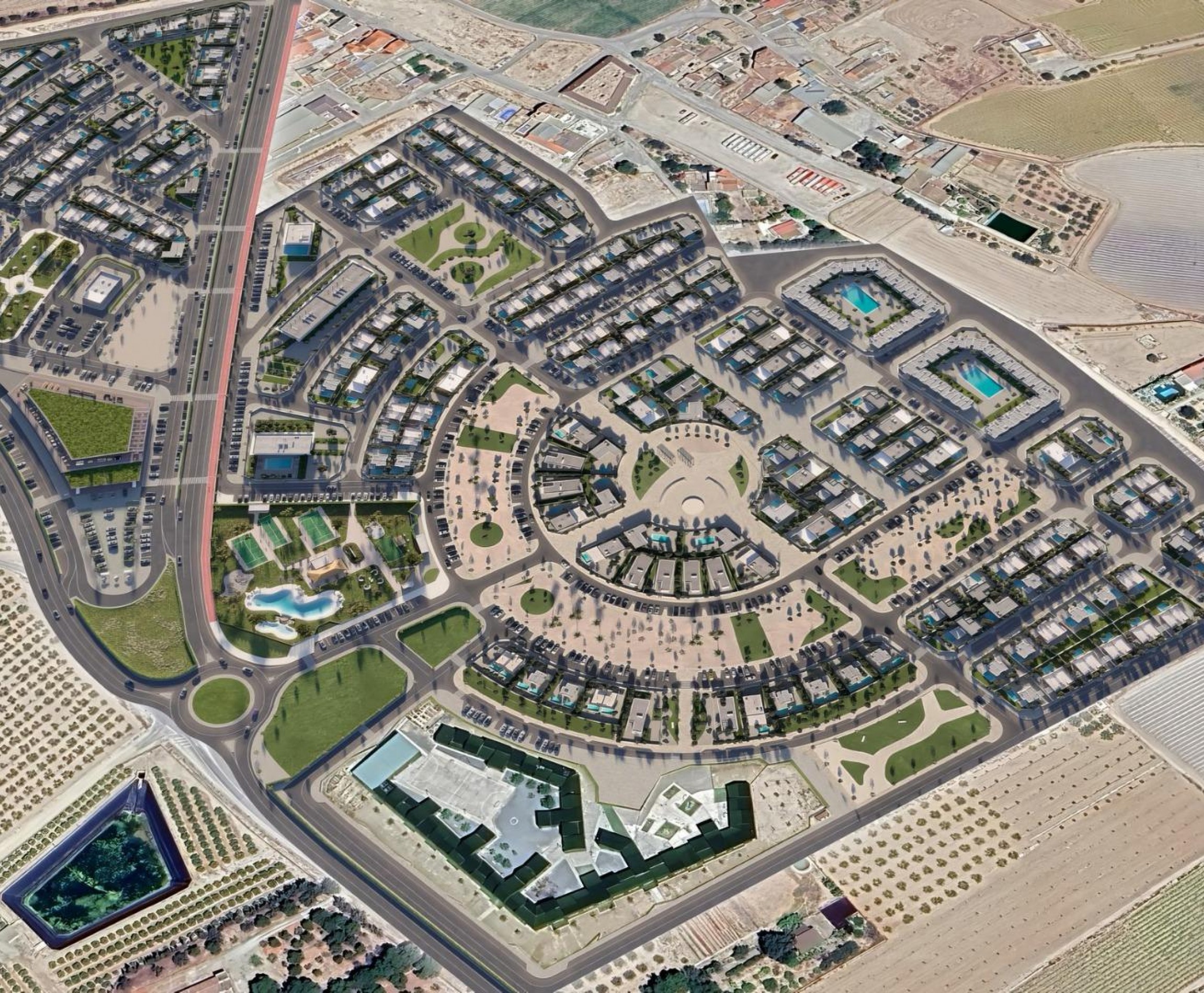 Nybyggnation - Quad House - Torre Pacheco - El Alba