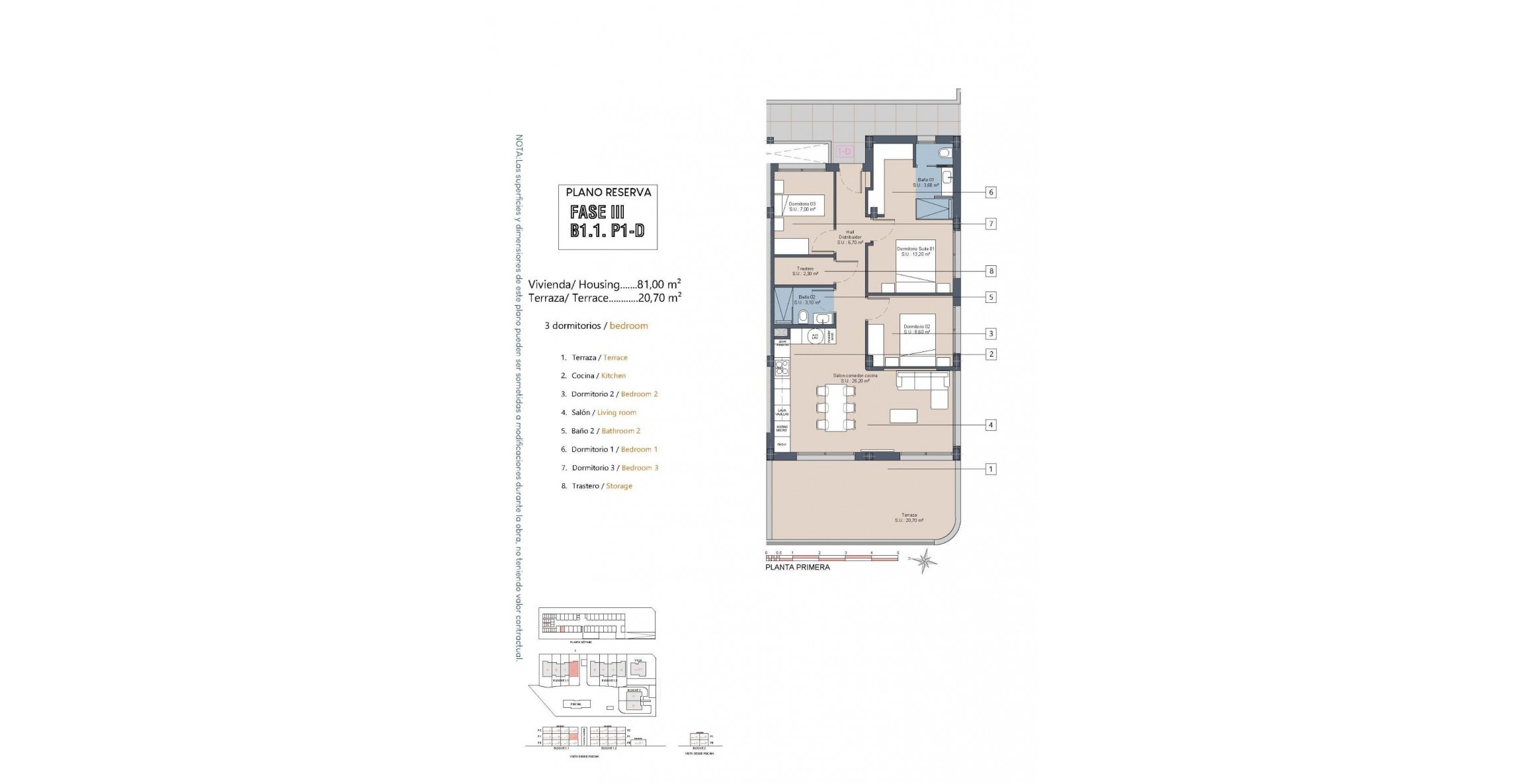 New Build - Apartment - Los Alcázares - La Serena Golf