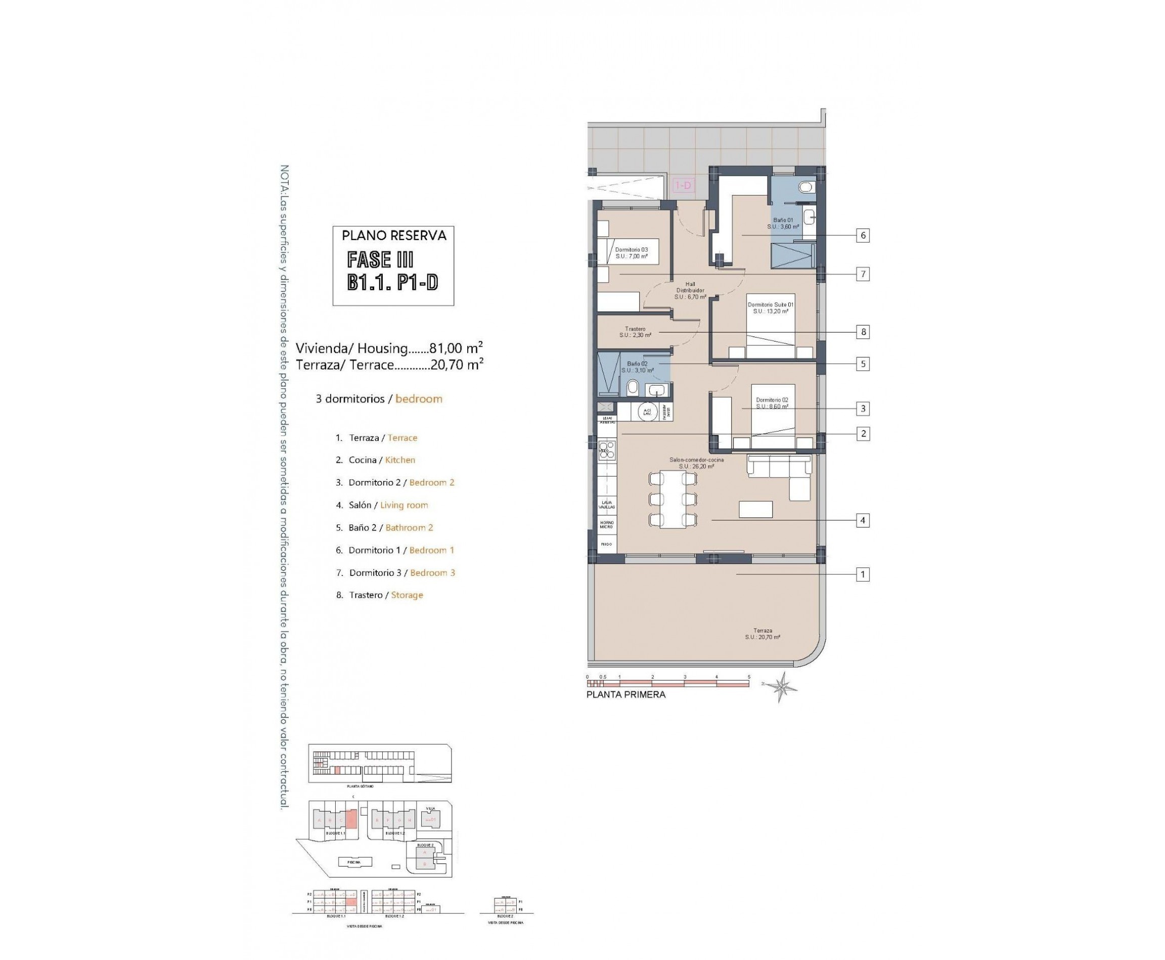 New Build - Apartment - Los Alcázares - La Serena Golf